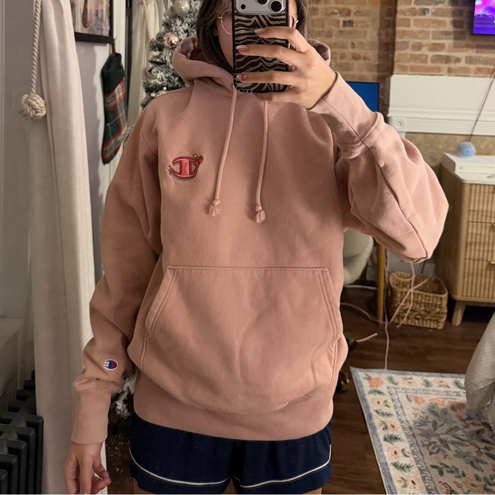 Champion Pink Hoodie